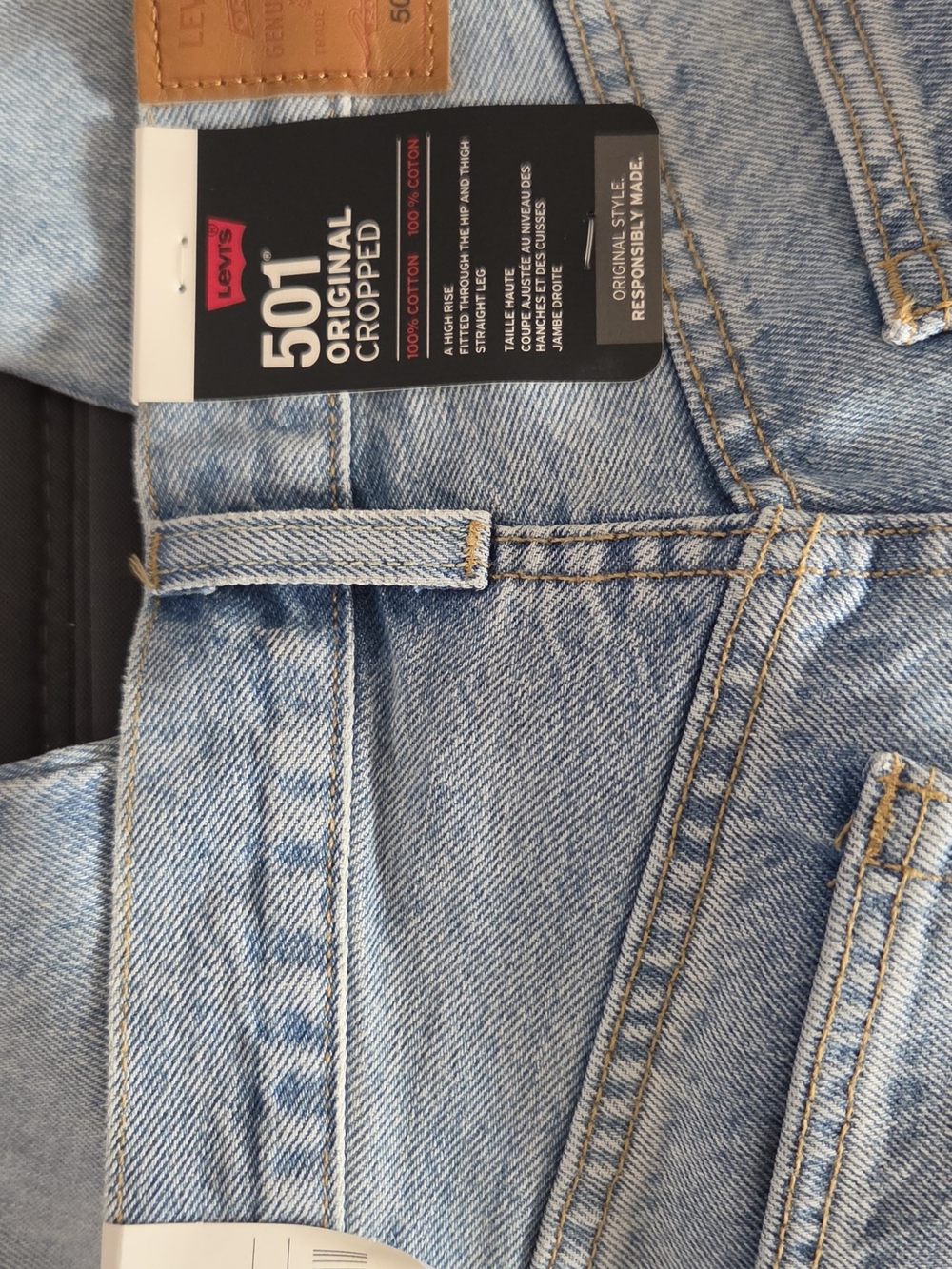 Levi's Light Blue Straight Womens Jeans